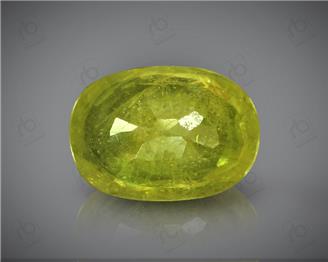 Natural Heated & Treated Yellow Sapphire Certified 3.23 carats -96554